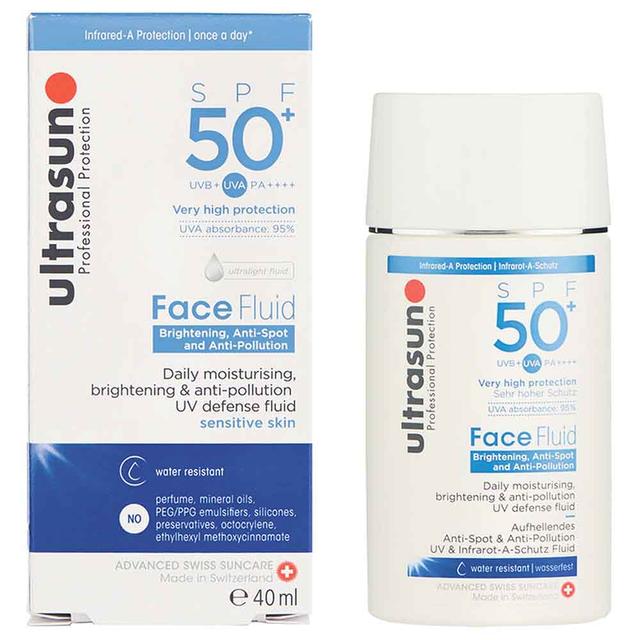 Ultrasun - Face Fluid Bright & Anti Poll SPF50+ - 40ml 