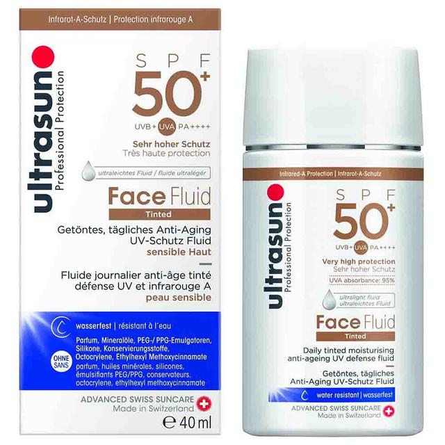 Ultrasun - Face Fluid SPF50+ - Tinted Honey - 40ml