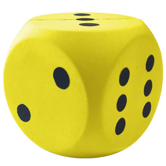 Dawson Sports - Big Foam Dice - Yellow