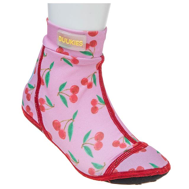 Duukies Beachsocks - Swimsocks - Cherry Pink Red