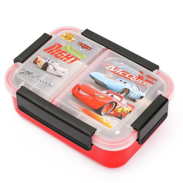 Eazy Kids Steel Bento Lunch Box For Boys - Red