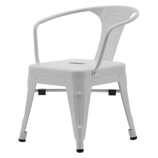 eBarza - Kids Chair Metal - White