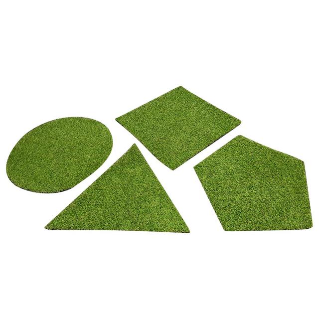 Eduk8 Worldwide - Grass Shapes - Pack of 4