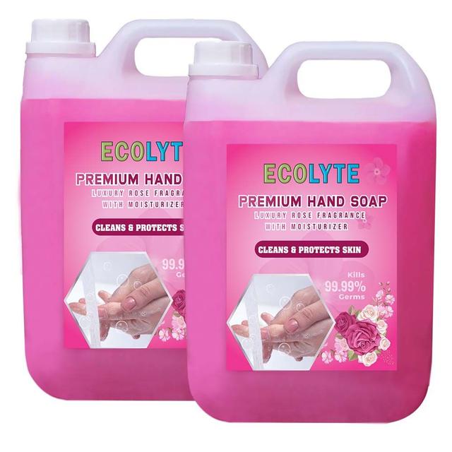 Ecolyte+ - Premium Liquid Hand Soap - Rose Fragrance - 5L - 2pc