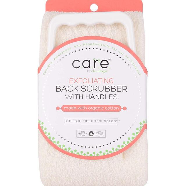 Cleanlogic - Sustainable Back Scrubber W/ Handles - Color May Vary