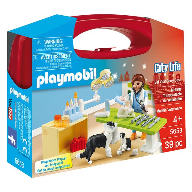 Playmobil - City Life Small Vet Carry Case