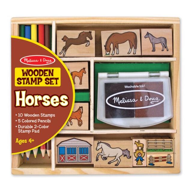 Melissa and Doug - Horses Stamp Set