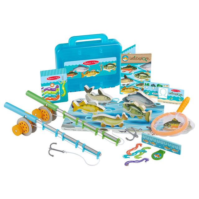 Melissa & Doug - Let's Explore Fishing Playset - 21 pcs