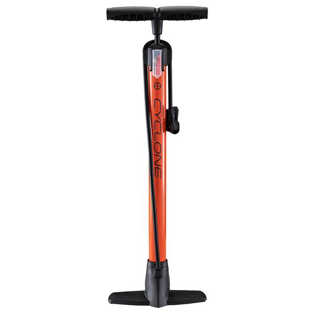 Schwinn - Bicycle Cyclone Floor Pump - Orange