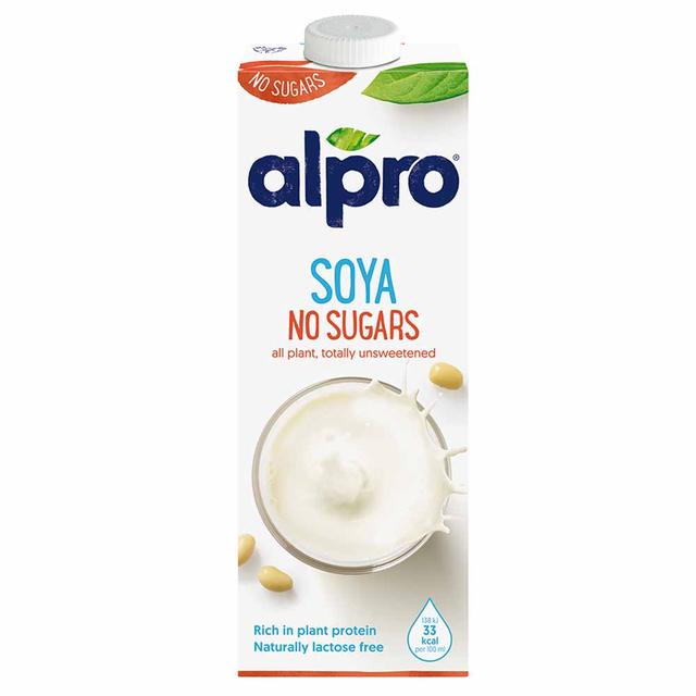 Alpro - Soya Drink No Sugars 1L, Pack Of 12