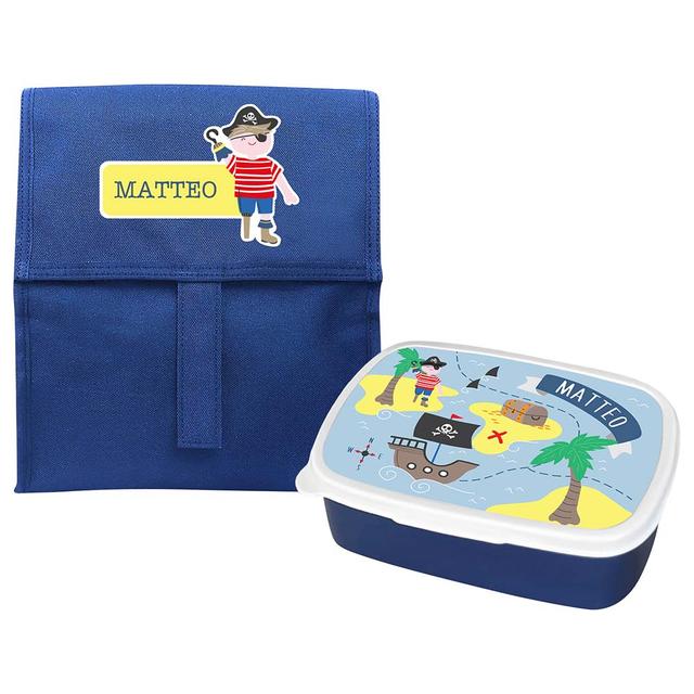 Essmak - Captain Jack Foldable Lunch Set - Blue