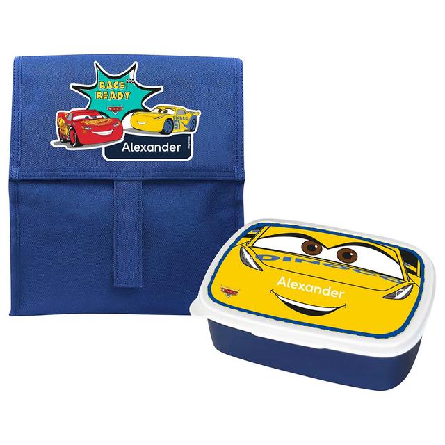 Essmak - Disney Cars 1 Foldable Lunch Set - Blue