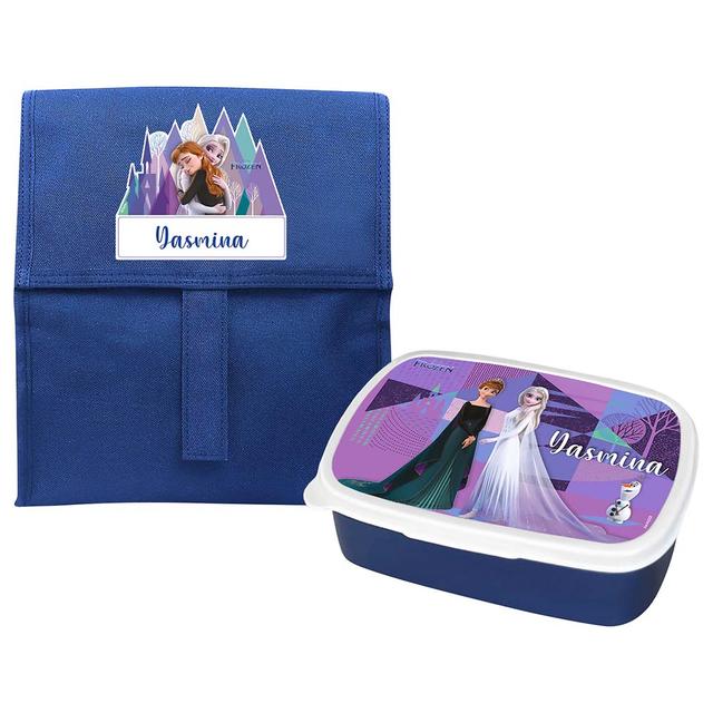 Essmak - Disney Frozen 3 Foldable Lunch Set - Blue