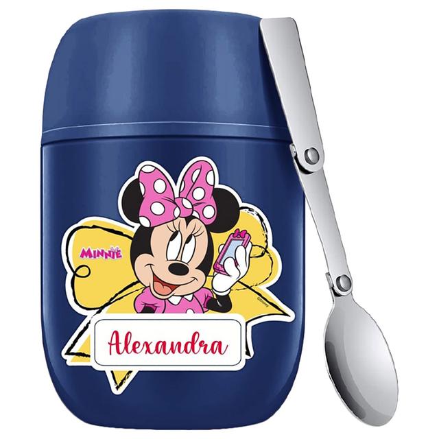 Essmak - Disney Minnie 1 Food Thermos - Blue