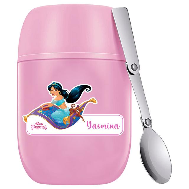 Essmak - Disney Jasmine Food Thermos - Pink