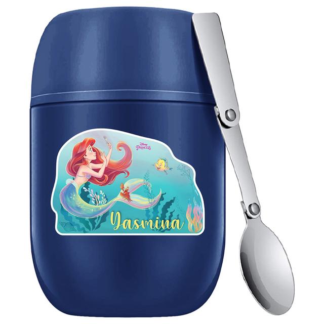 Essmak - Disney Little Mermaid Food Thermos - Blue