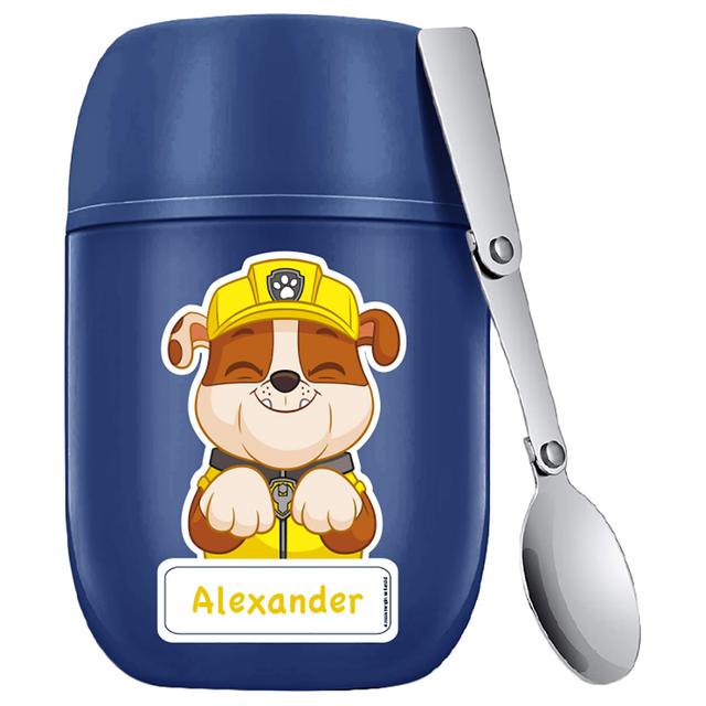 Essmak - Paw Patrol Rubble Food Thermos W/ Spoon