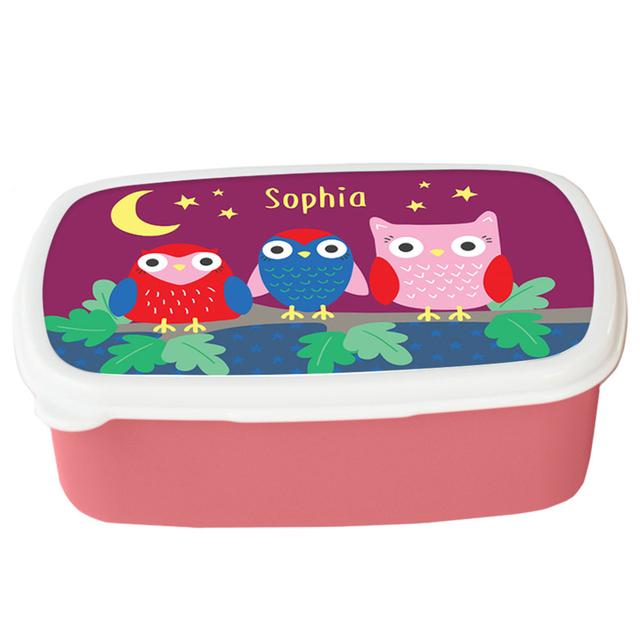 Essmak - Personalized Lunch Box - Nocturnal Hoots