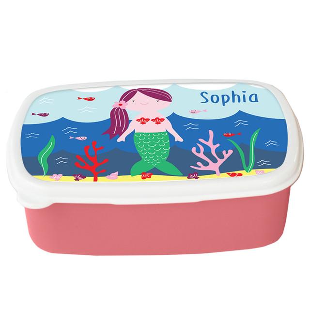 Essmak - Personalized Lunch Box - Sweet Siren Auburn Hair