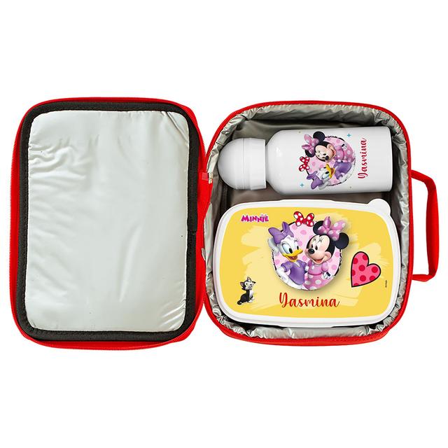 Essmak - Disney Minnie 2 Lunch Pack 3pcs - Red