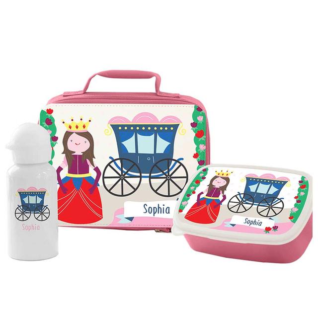 Essmak Personalized Lunch Pack Happily Ever After Brown Hair