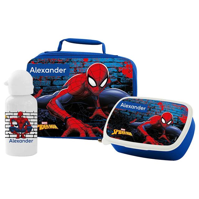 Essmak - Marvel Spiderman Lunch Pack 3pcs - Blue