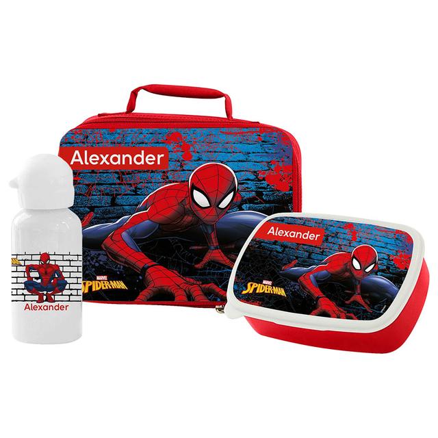 Essmak - Marvel Spiderman Lunch Pack 3pcs - Red