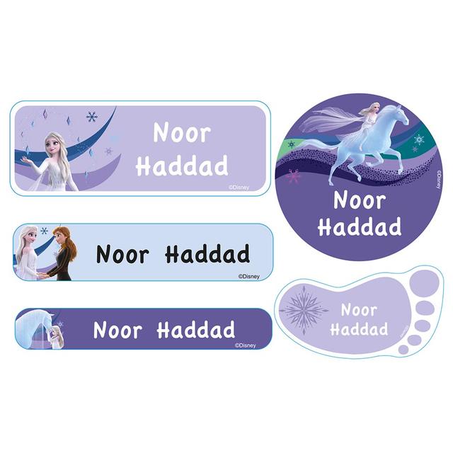 Essmak - Disney Frozen 2 School Labels - 12pcs