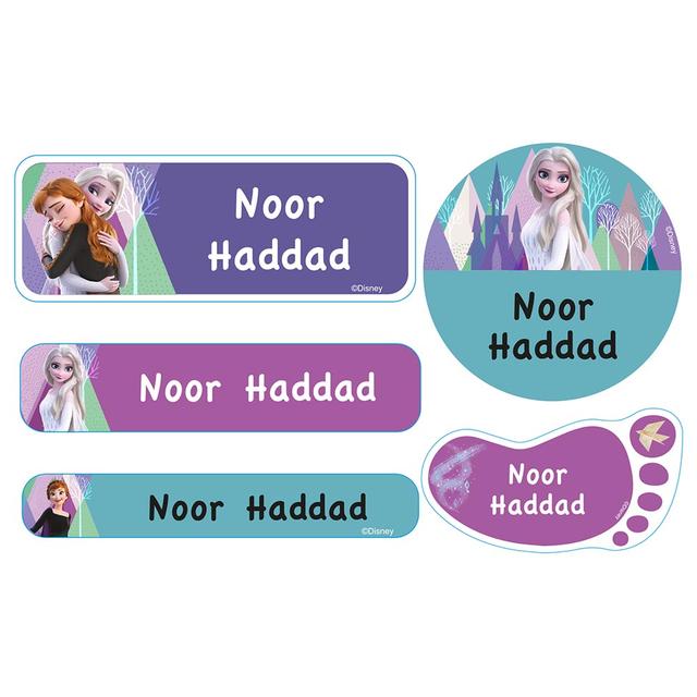 Essmak - Disney Frozen 3 School Labels - 12pcs