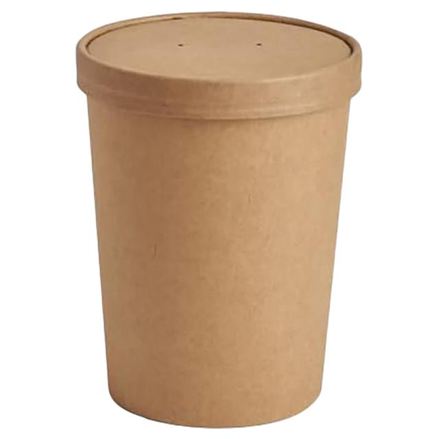 Ecoway - Insulated Eco-friendly Disposable Cups - 25pcs - 354.88ml - Brown