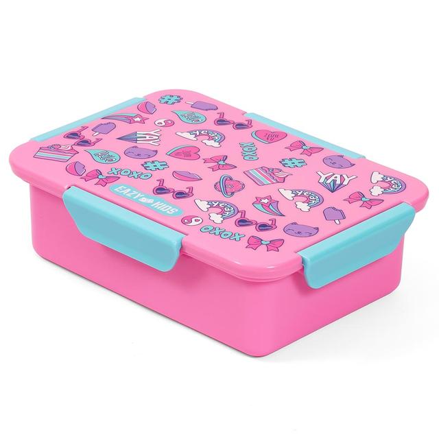 Eazy Kids - Gen Z Lunch Box 850ml - Pink