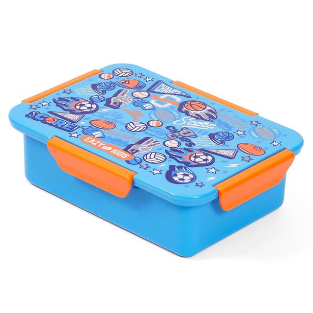 Eazy Kids - Soccer Lunch Box 850ml - Blue