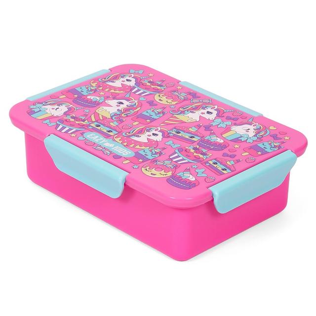 Eazy Kids - Unicorn Desert Lunch Box 850ml - Pink