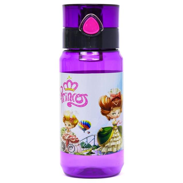 Eazy Kids - Water Bottle - Purple -  500 ml - Print May Vary