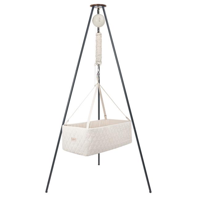 Moonboon - Classic Bundle Cradle - Nature/Grey