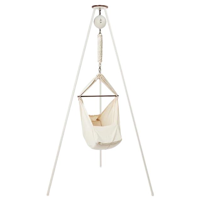 Moonboon - Classic Bundle Baby Hammock Rocking Motor - Nature/White