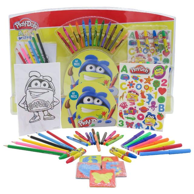 Play Doh - 60 Pieces Art Set In Blister