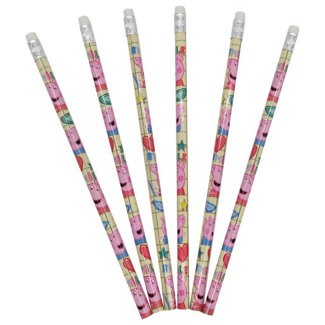 Peppa Pig - 6 Pencils Set