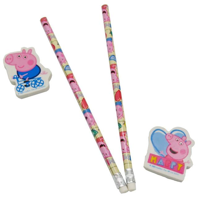 Peppa Pig - Stationery Set 4pcs