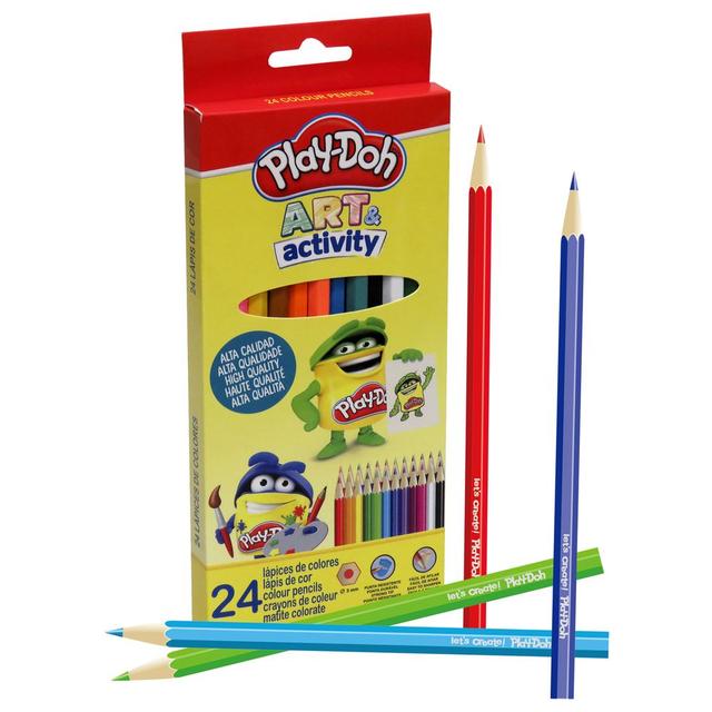 Play Doh - 24 Color Pencil