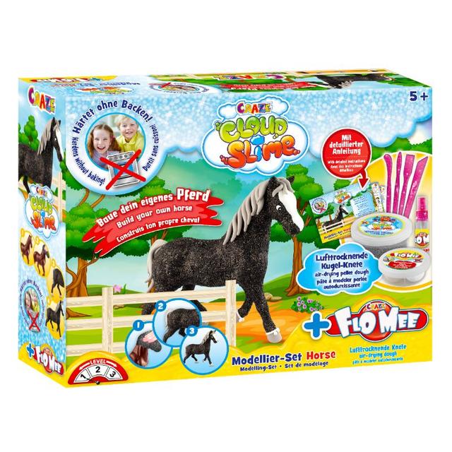 Craze Cloud Slime Meets Flo Mee - Horse Set