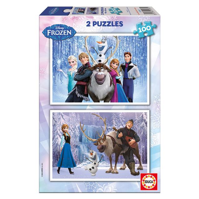 Educa - Frozen Puzzle 2x100pcs