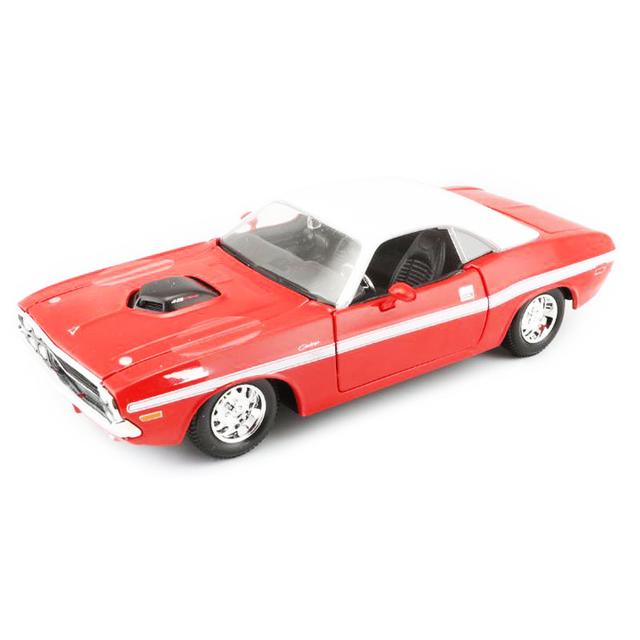 Maisto - 1:24 1970 Dodge Challenger R/T Coupe - Red