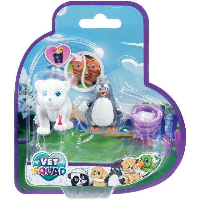 Vet Squad - Animals - Pack of 3 - Baby Penguin & Pup