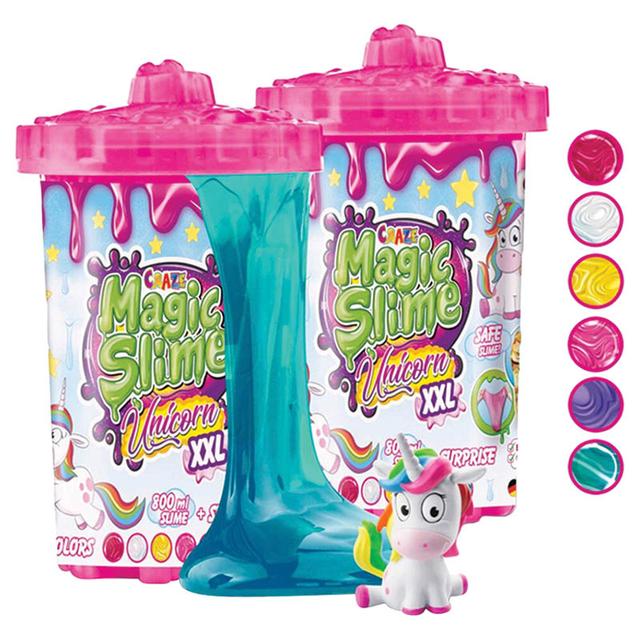 Craze - Magic Slime Surprise Unicorn Xxl - 800ml - Color May Vary