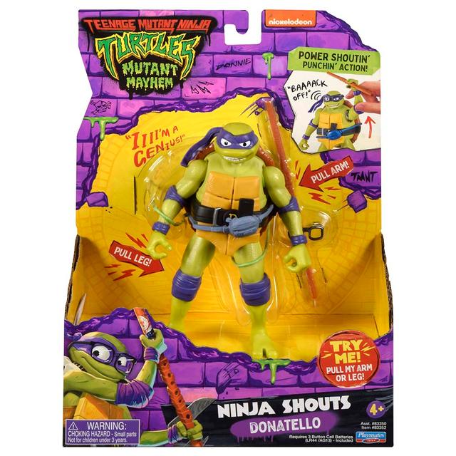 Playmates Toys - TMNT Ninja Shouts Donatello Figure