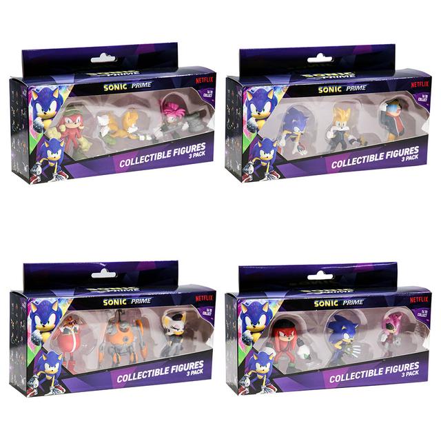 Sonic - Figures Window Box - 3pcs