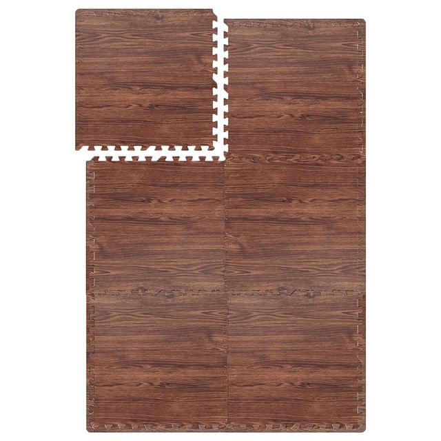 Bumble & Bird - Baby Playmat Tiles - 6pcs - Dark Walnut (Exclusive)