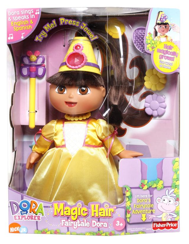 Fisher-Price - Dora Magic Hair Fairytale (Arabic)