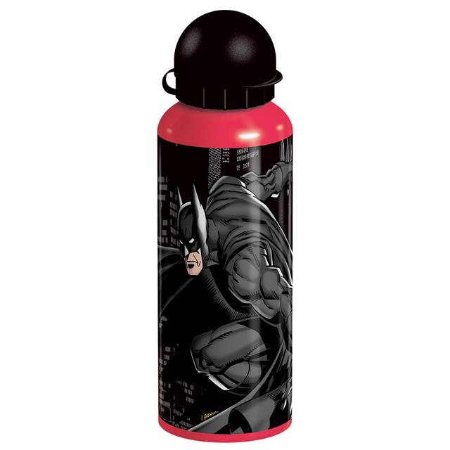 Warner Bros - DC Batman Metal Water Bottle - Black